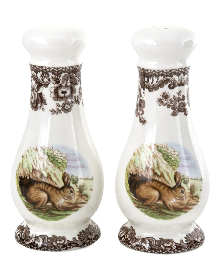 Spode Woodland Rabbit Salt & Pepper Shakers