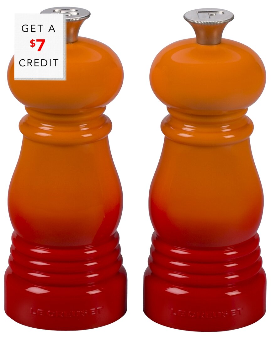 Shop Le Creuset Petite Salt And Pepper Mill Set With $7 Credit