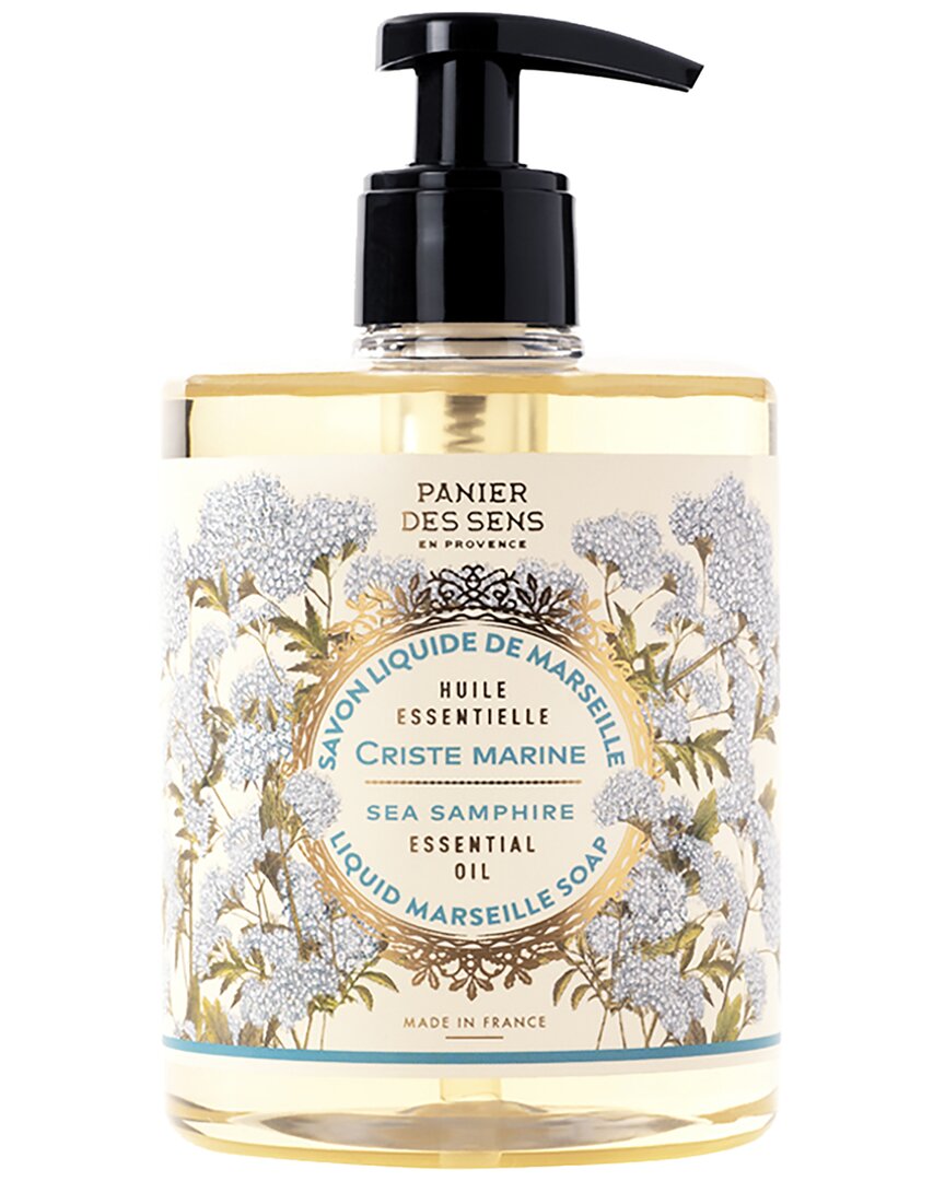 Panier Des Sens Sea Samphire Liquid Marseille Soap 16.9 Fl.oz & Hand Cream 2.6  Fl.oz