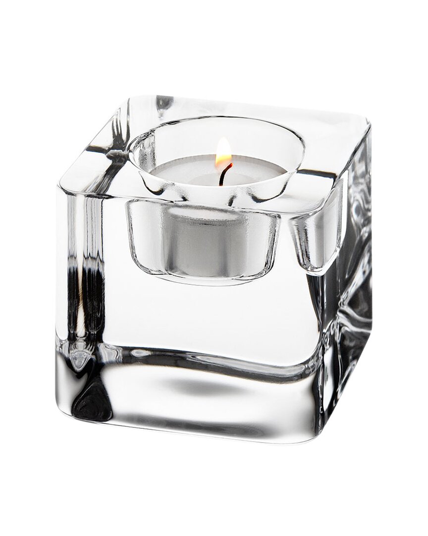 Orrefors Ice Cube Votive