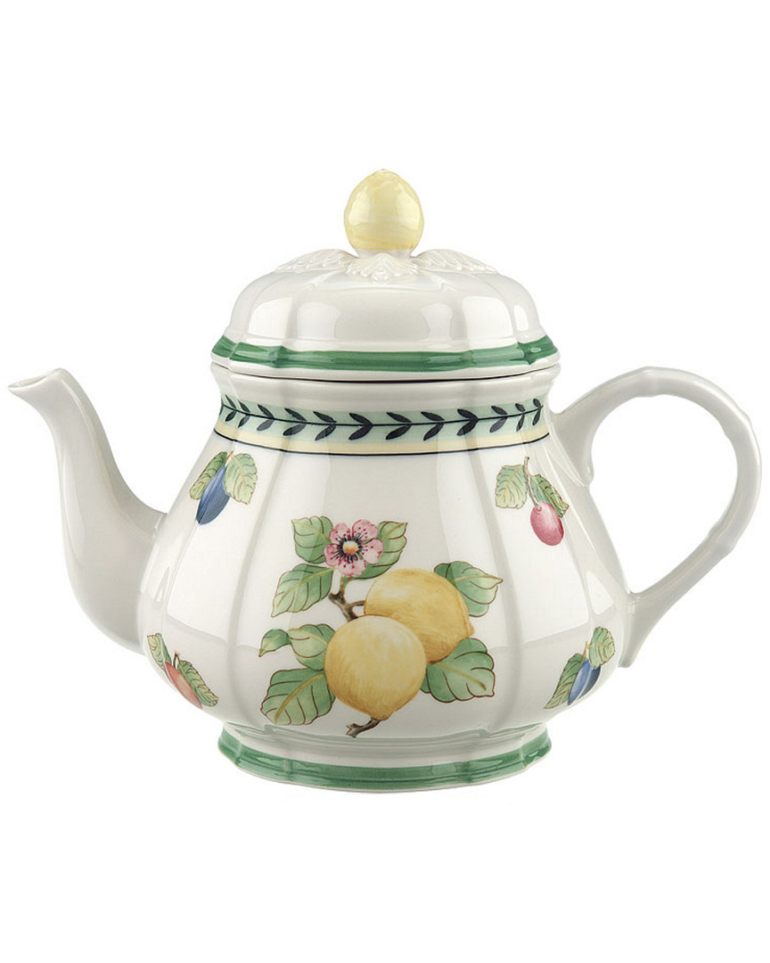 Villeroy & Boch French Garden Fleurence Teapot, Premium Porcelain