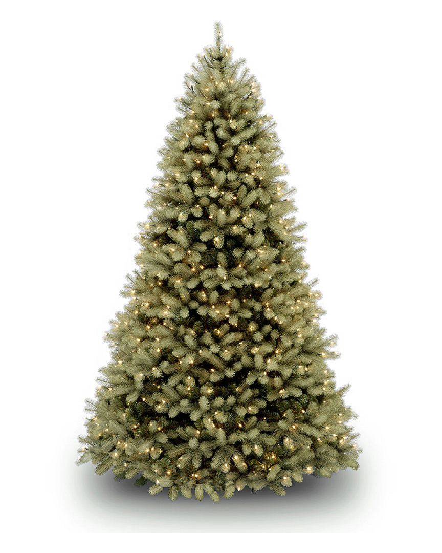 National Tree Company Douglas Fir Tree With Lights In Beige