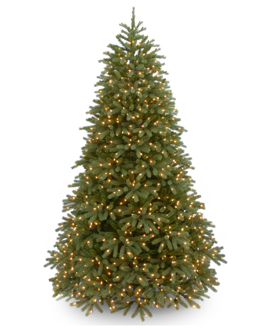 National Tree Company 7.5ft Feel-real Jersey Fraser Fir Medium Tree With 1000 Clear Lights In Multicolor