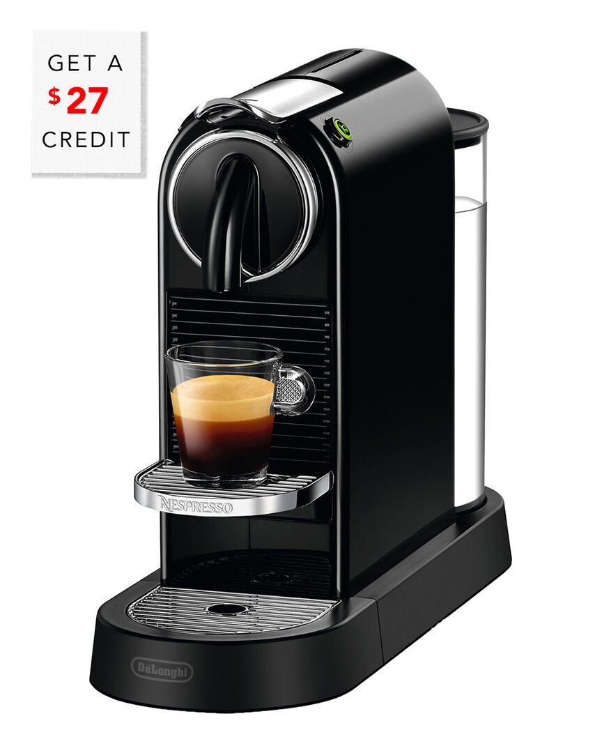 Delonghi De'longhi Nespresso Citiz Single-serve Espresso Machine With $27 Credit