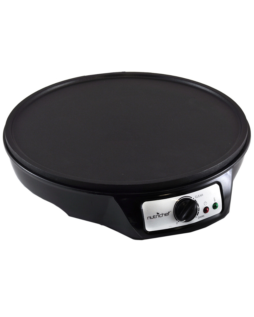Nutrichef Electric Crepe Maker And Griddle