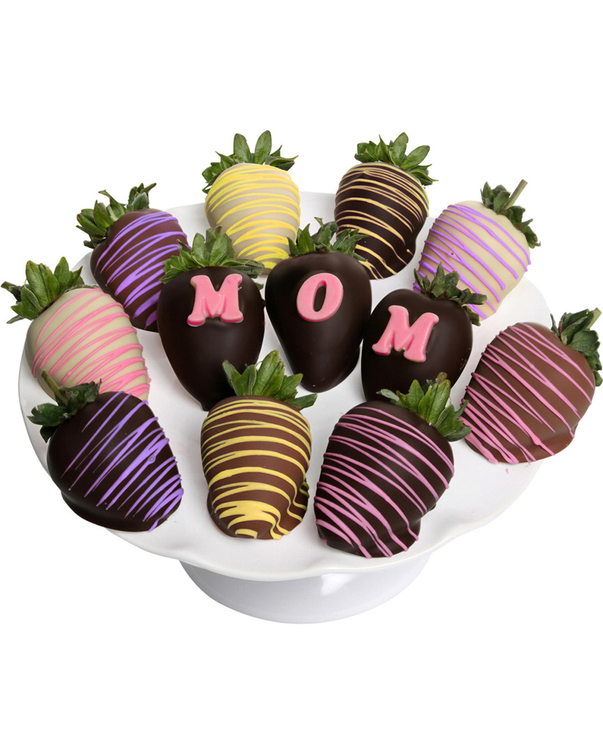 Chocolate Covered Company 12pc Mom Belgian Chocolate Covered Strawberries