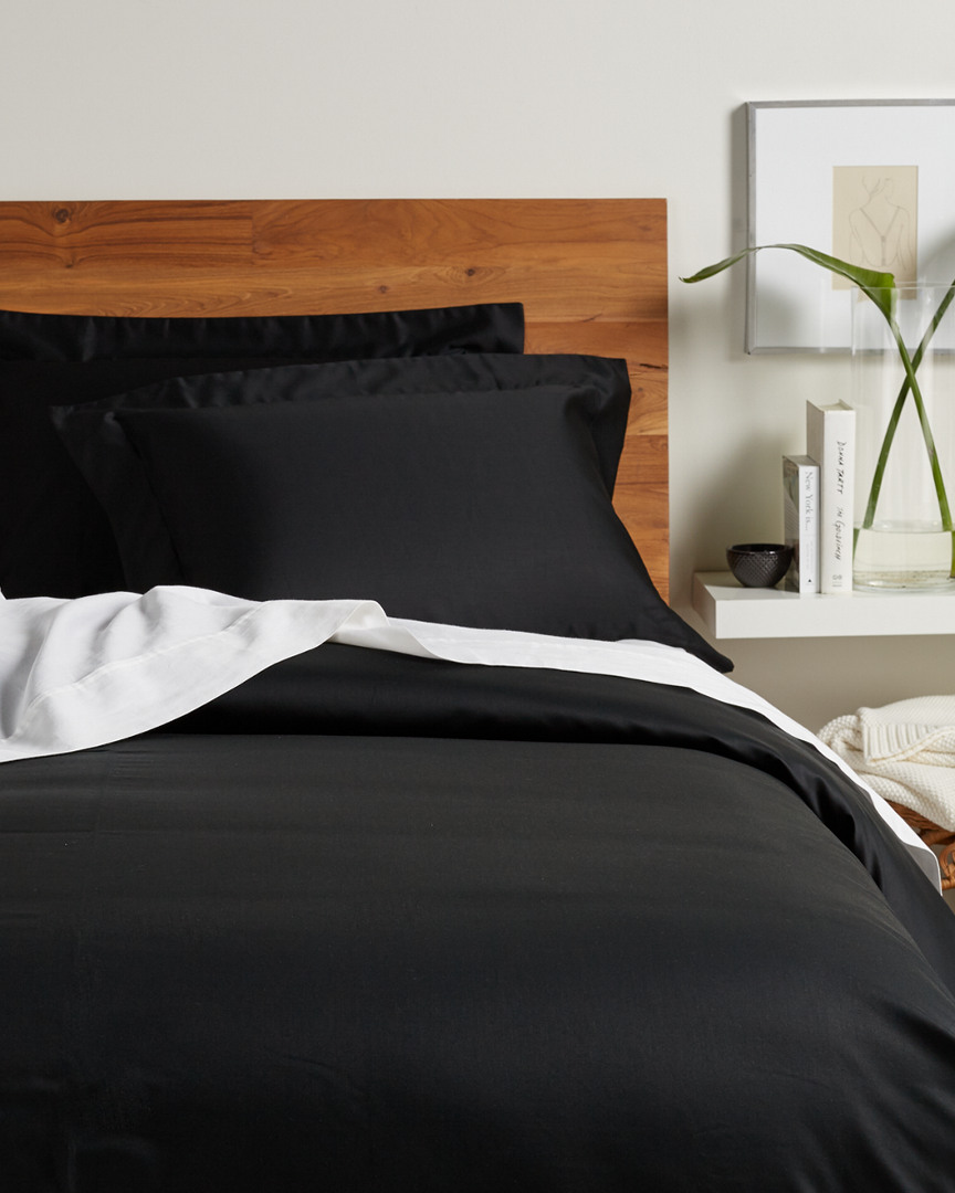 Superior 650 Thread Count Solid Duvet Cover Set