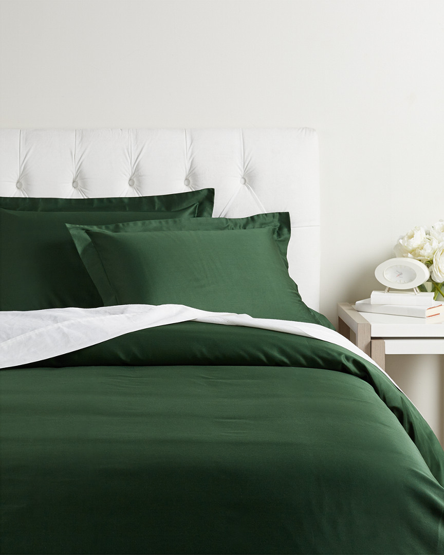 Superior 300 Thread Count Solid Duvet Cover Set