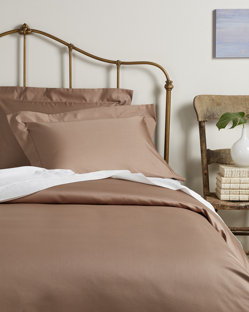 Superior 650 Thread Count Solid Duvet Cover Set