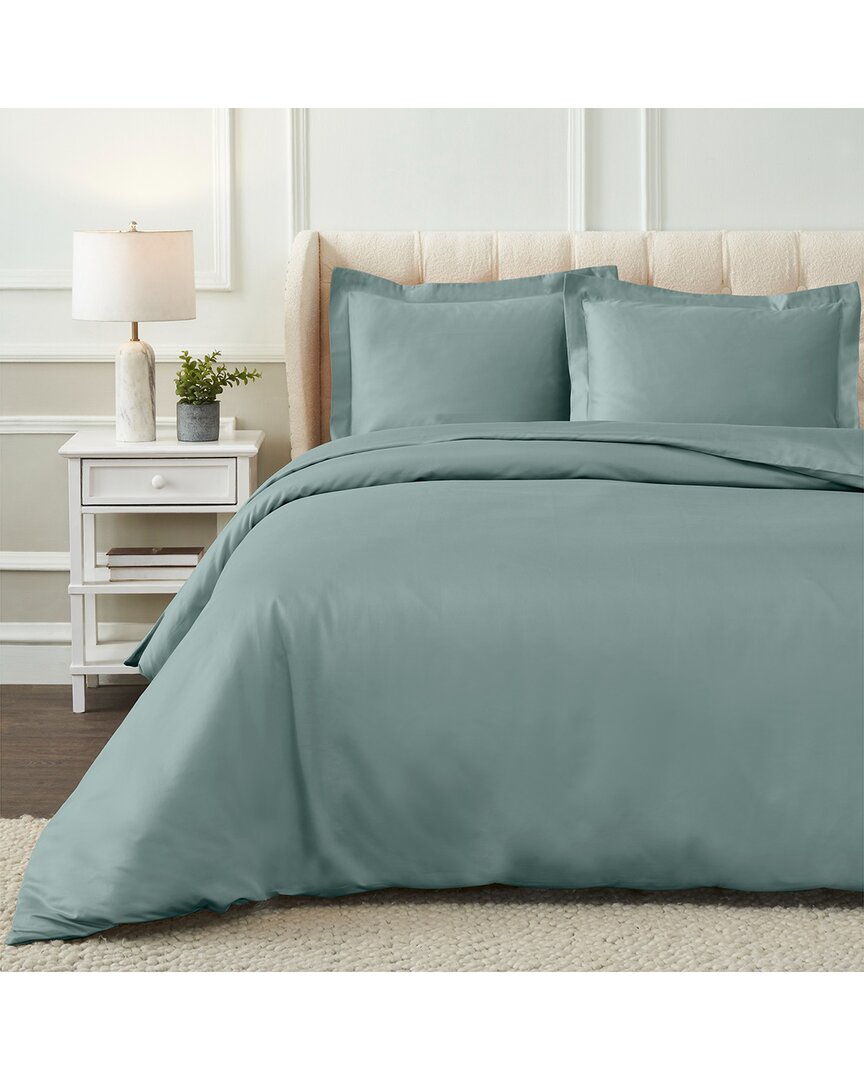 Superior 1200 Thread Count Solid Duvet Cover Set