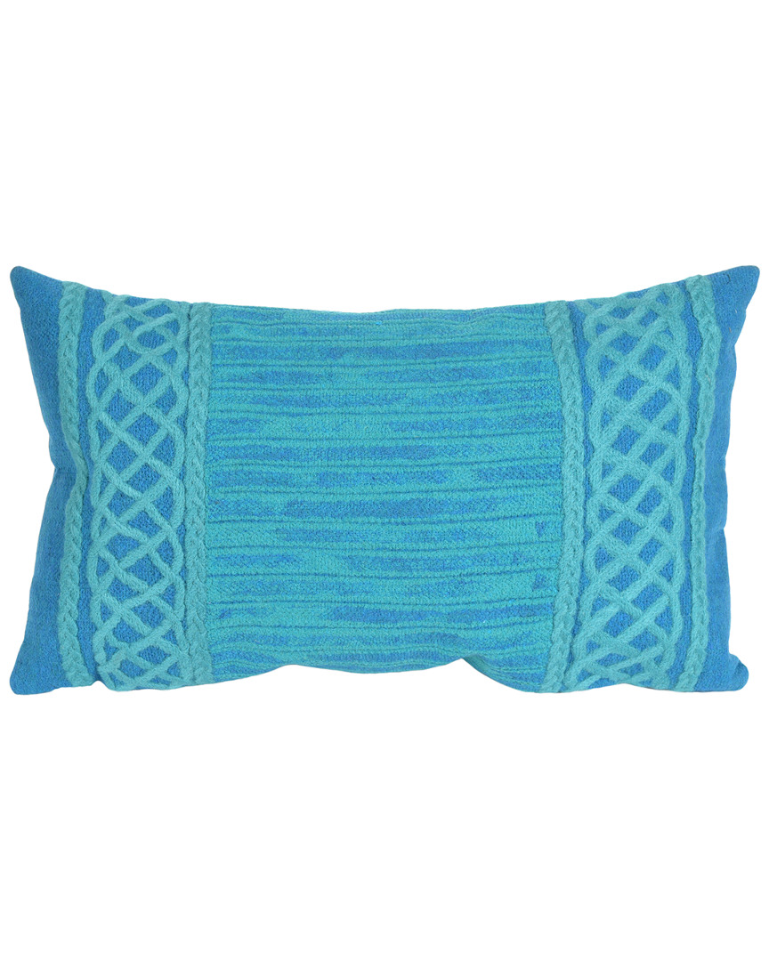 Liora Manne Visions Ii Celtic Stripe Indoor/outdoor Pillow