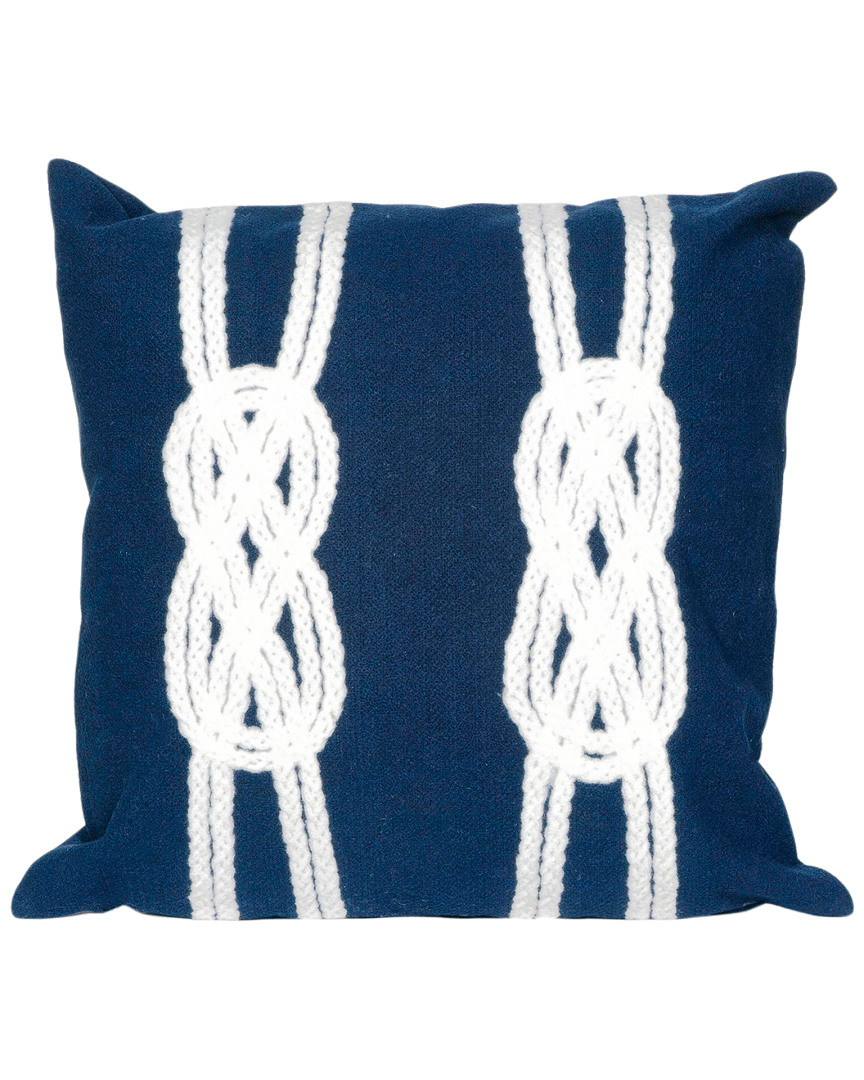 Liora Manne Visions Ii Double Knot Indoor/outdoor Pillow