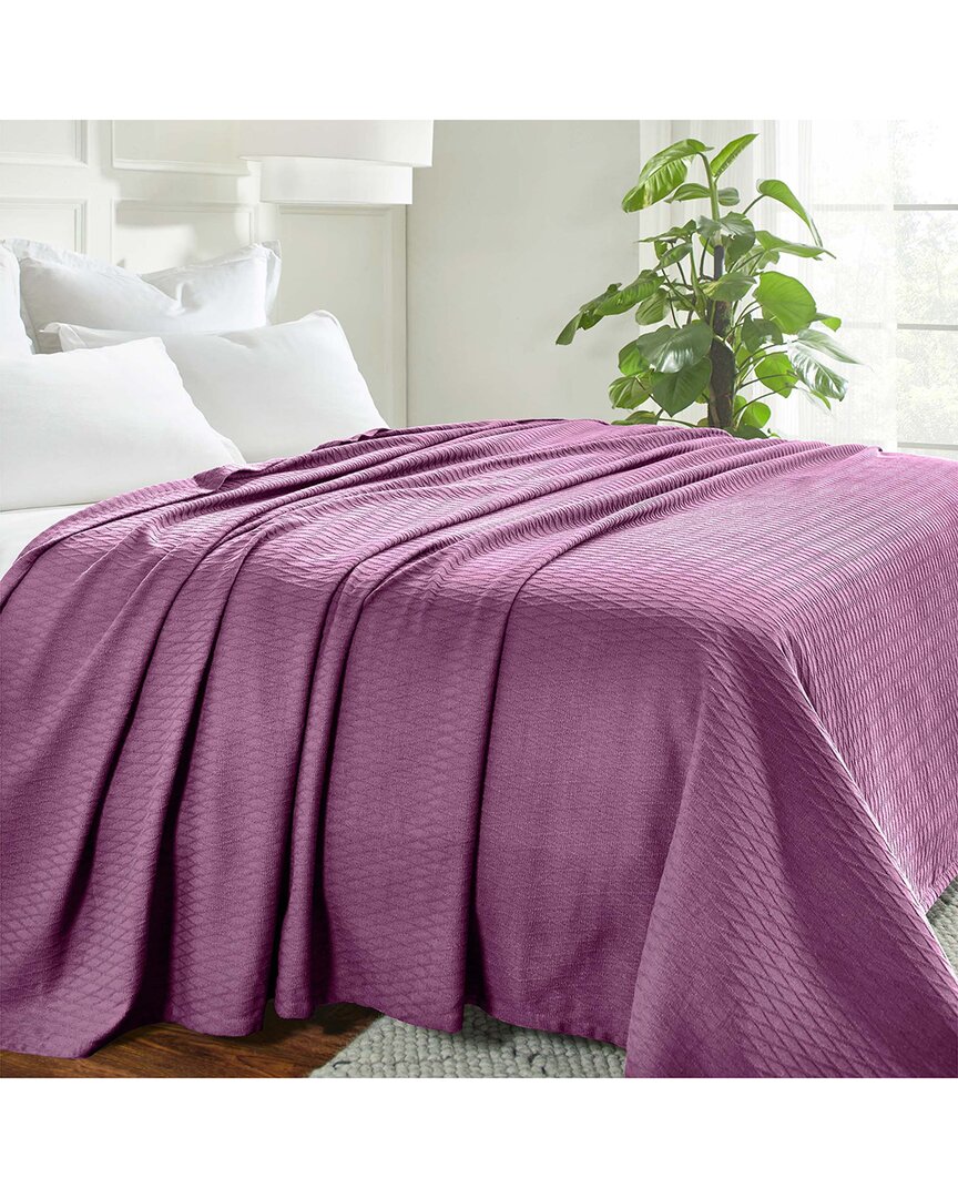 Superior Cotton All-season Diamond Blanket