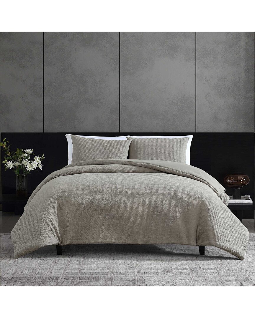 VERA WANG VERA WANG PUCKERED TEXTURE COMFORTER BEDDING SET