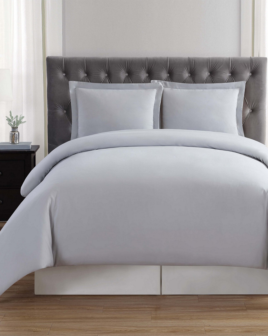 Truly Soft Everyday Silver Duvet Set In Gray