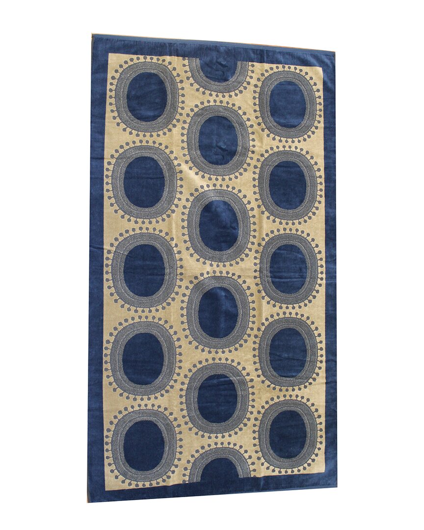 Belle Epoque Jacquard Beach Towel In Multi