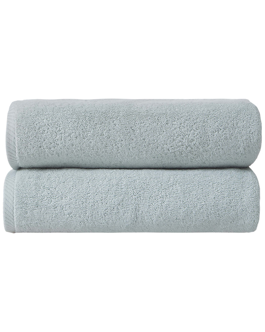 Ozan Premium Home Opulence Bath Towels Set Of 2 In Blue