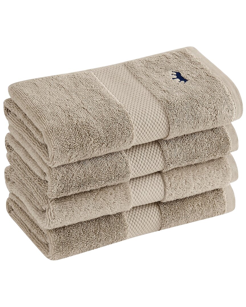 Royal Velvet Set Of 4 Turkish Cotton Hand Towels