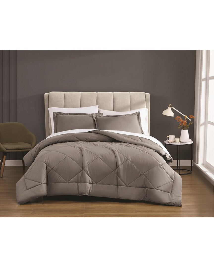 Cannon Solid Percale Comforter Set