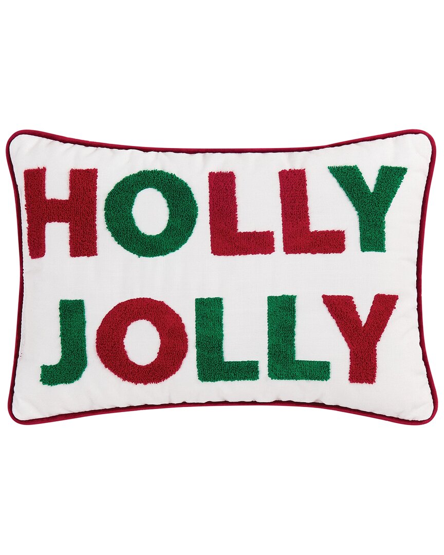 Truly Soft Holly Jolly Decorative Pillow