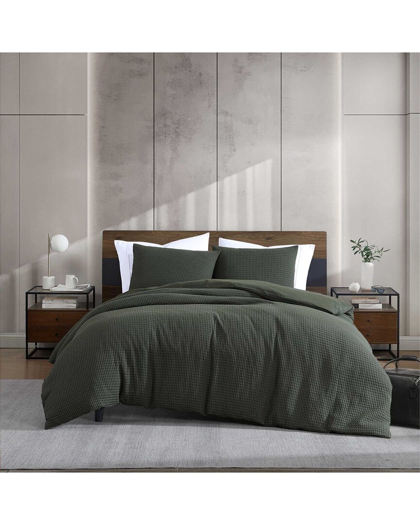 Kenneth Cole New York Trailhead Plaid Plush Reversible Throw Blanket