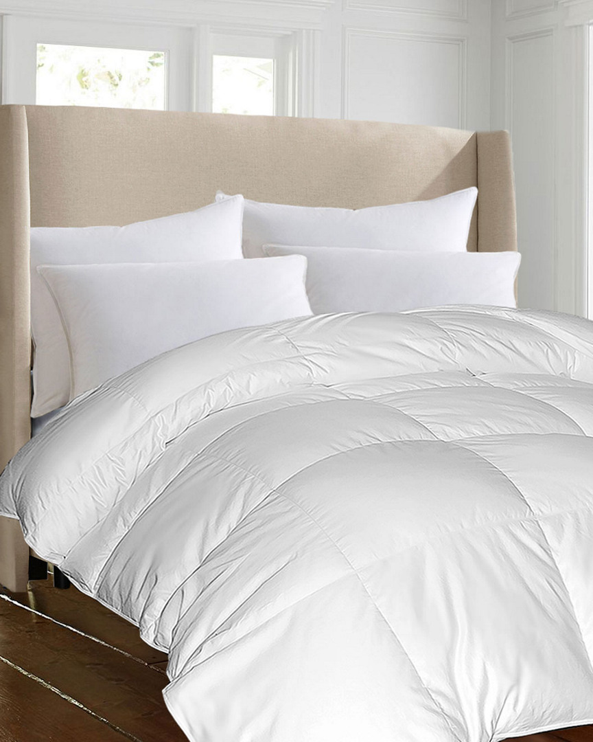 Blue Ridge Home Royal Lux 1000tc Egyptian Cotton Heavy Weight Down Alternative Comforter In Beige