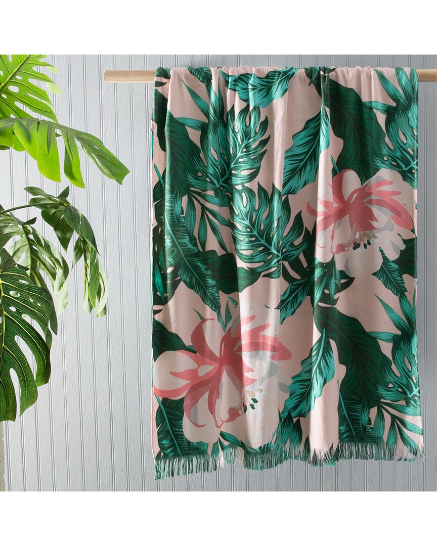 Moda At Home Floral Hammam Beach Towel