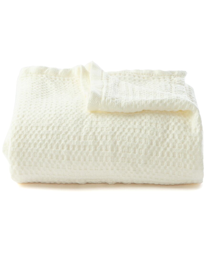Unikome Lightweight Waffle Weave Throw Blanket