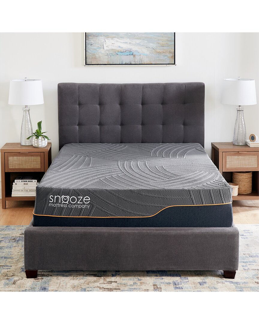 SNOOZE SNOOZE 13-INCH FIRM HYBRID MEMORY FOAM & COIL MATTRESS