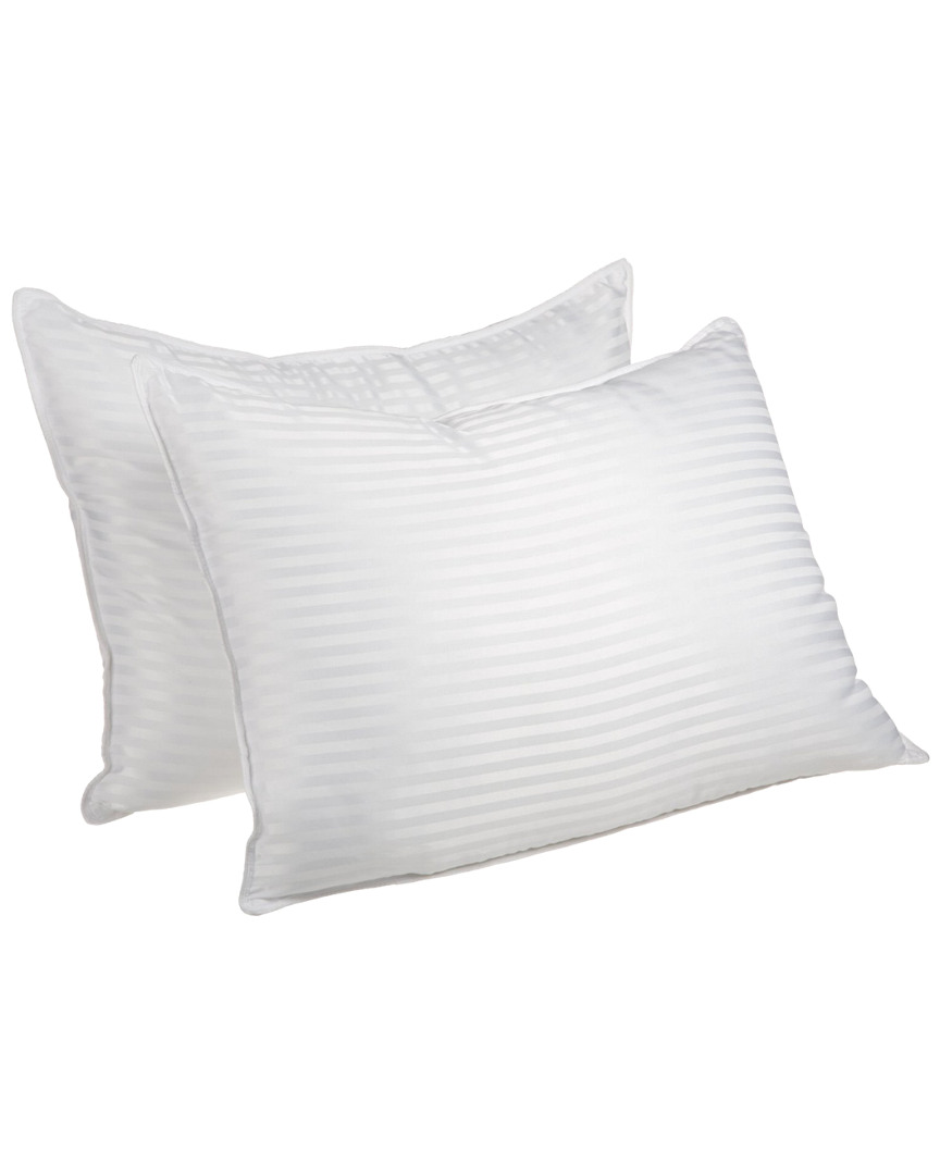 Shop Superior Hypoallergenic Stripe Down Alternative 2pc Pillow Set