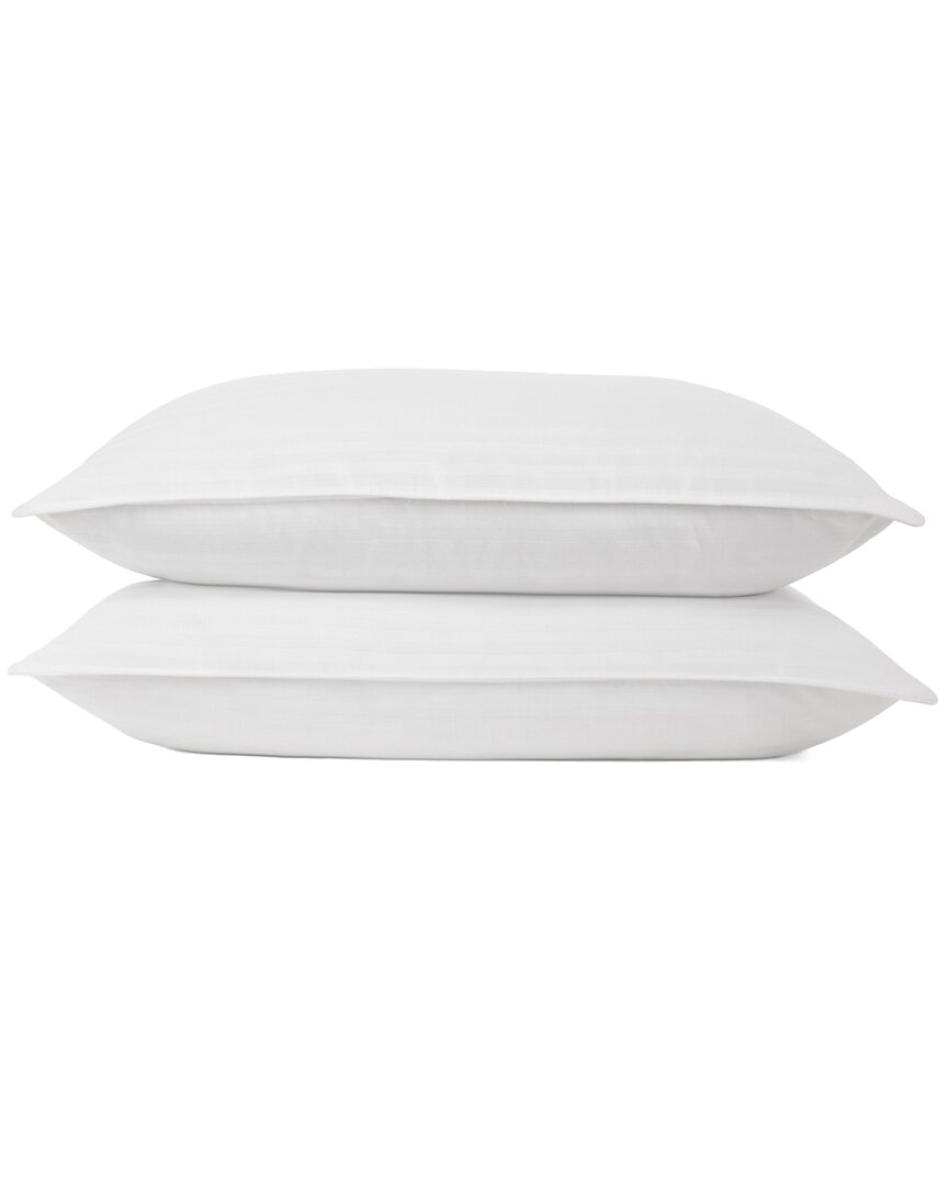 Home Collection Plush Down Alternative Gel-fiber Pillows In White