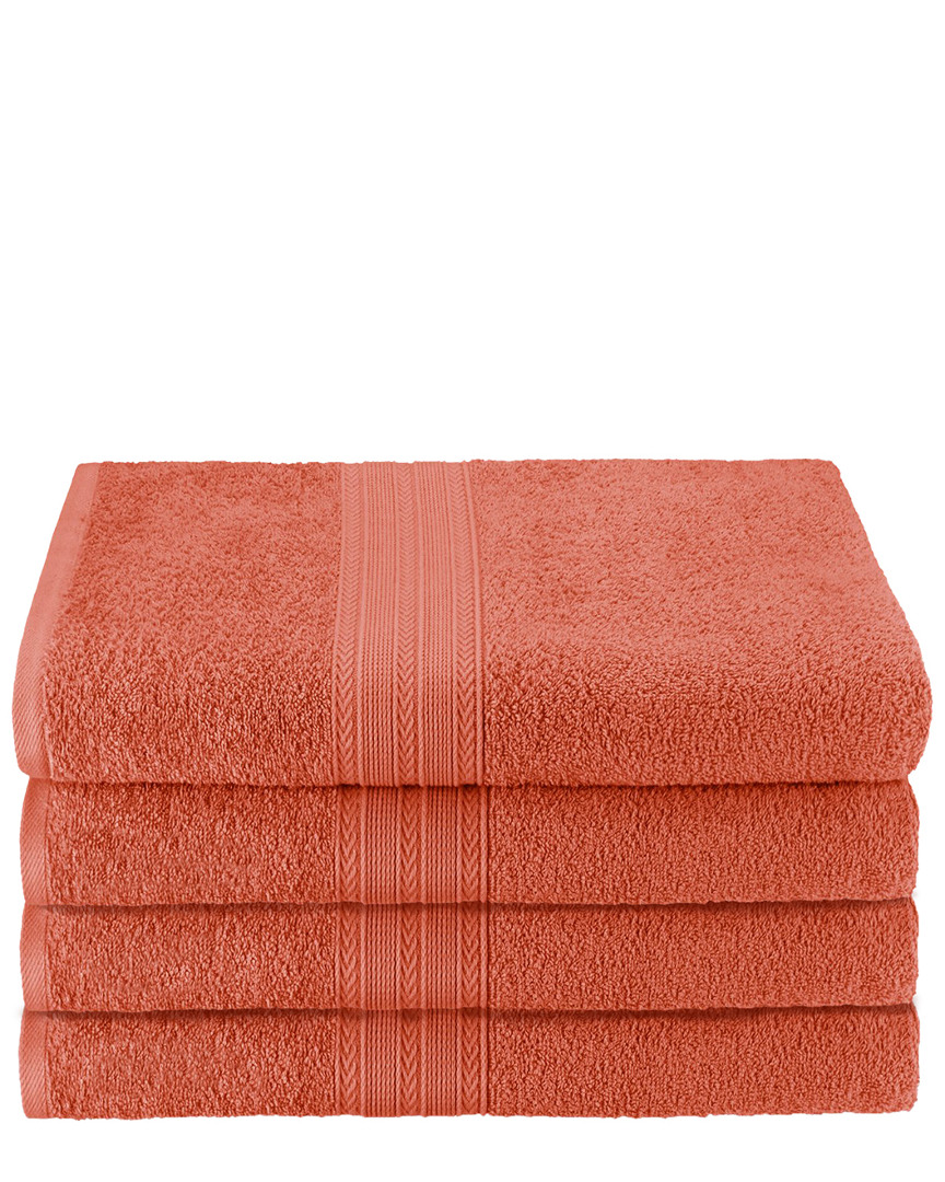 Superior Eco-friendly Absorbent 4pc Bath Towel Set
