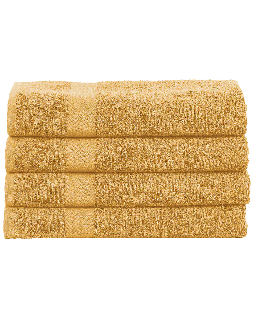 Superior 4pc Cotton Bath Towel Set