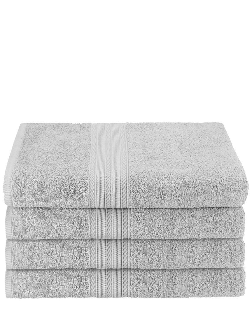 Superior 4pc Cotton Bath Towel Set