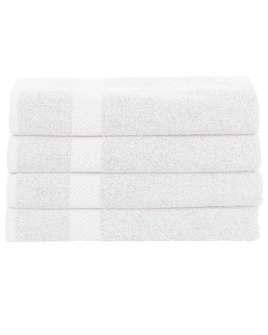 Superior 4pc Cotton Bath Towel Set