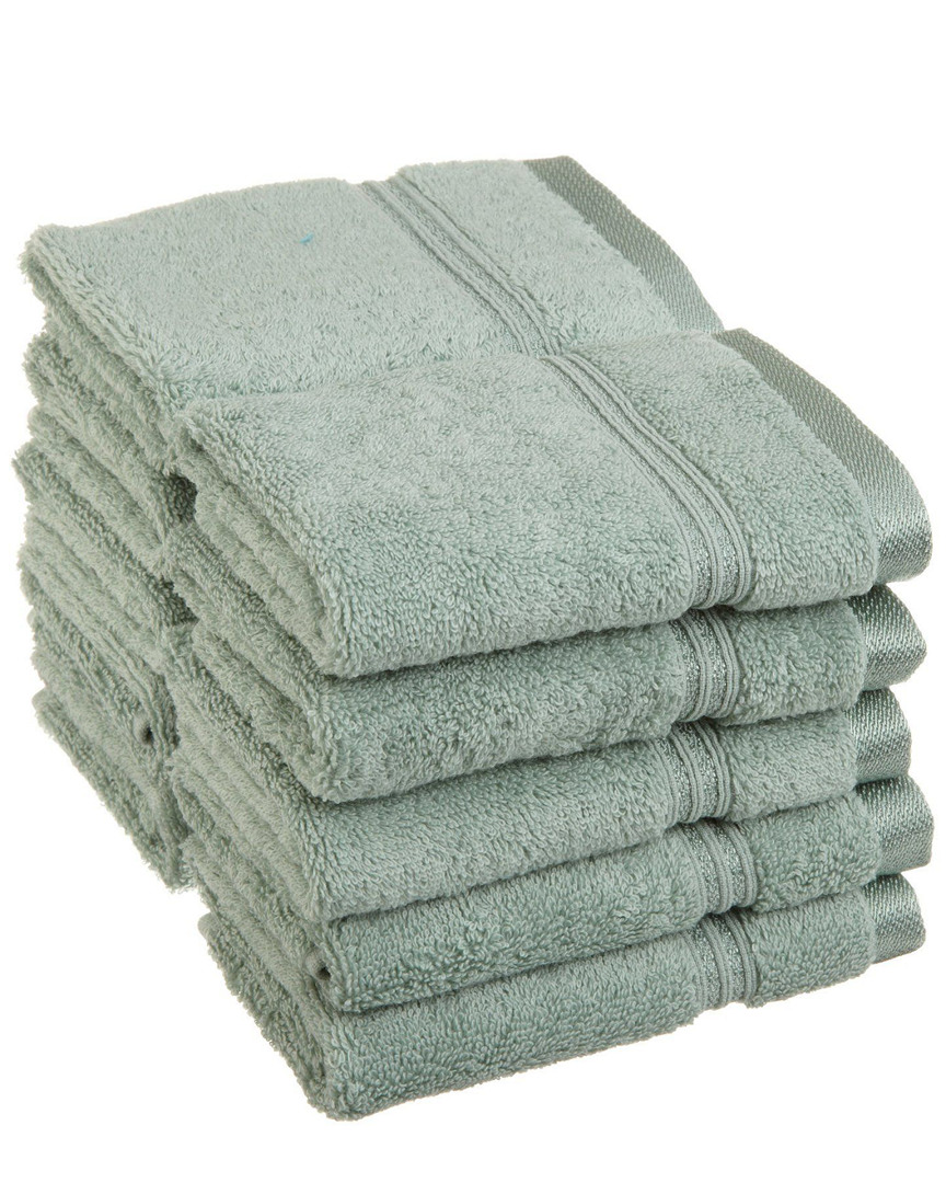 Superior Solid Luxury 10pc Face Towel Set