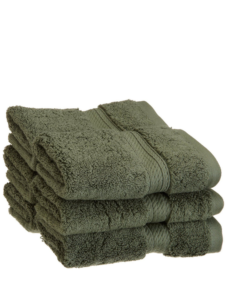 Superior 6pc Egyptian Cotton Washcloth Set