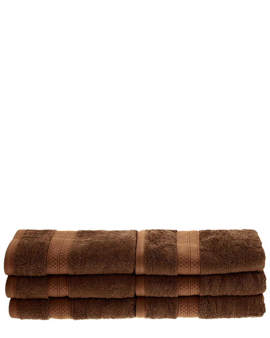 Superior Solid 6pc Hand Towel Set