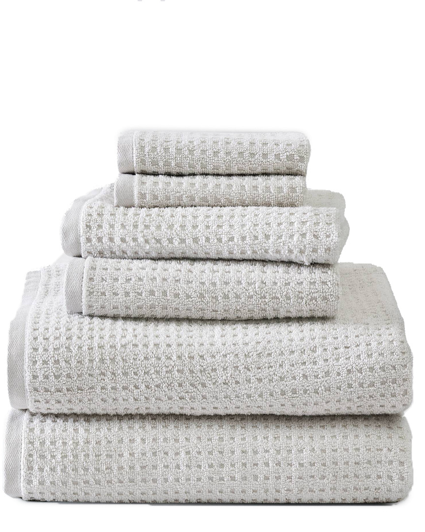 Tommy Bahama Northern Pacific Brown 6pc Towel Set In Neutral