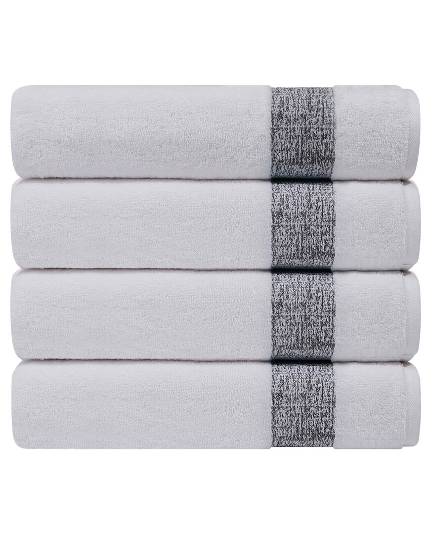 DEPERA HOME DEPERA HOME PERA SET OF 4 TURKISH HAND TOWELS