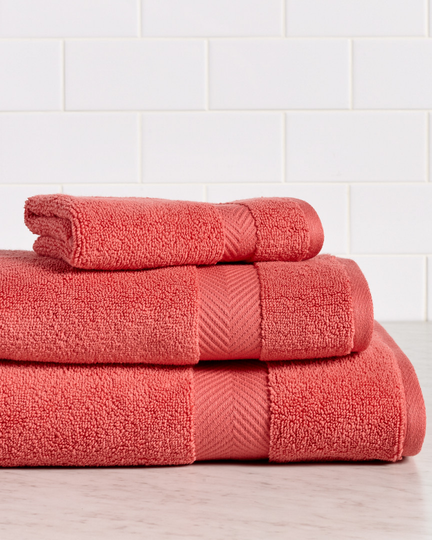Superior Solid Absorbent Strong Zero-twist 3pc Towel Set