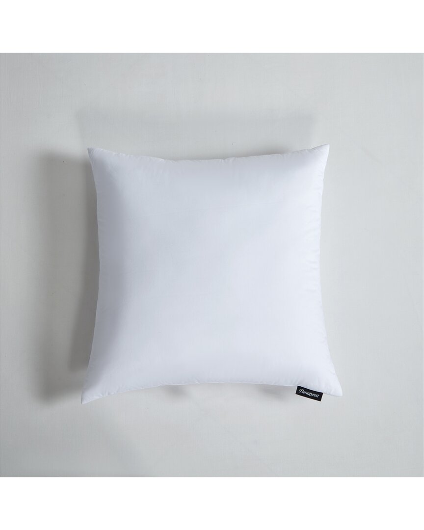 Beautyrest Cotton Softy-aroundfeather And Down Euro Pillow (2pk) - Firm In White