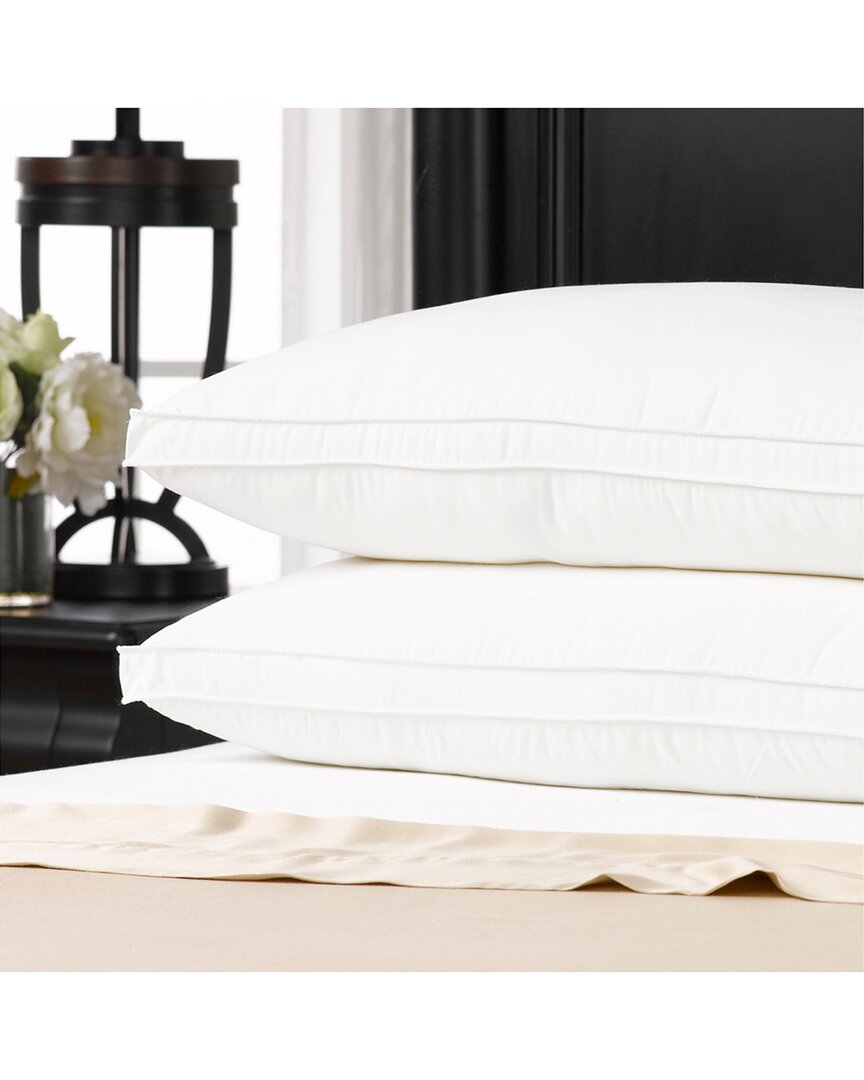 Shop Ella Jayne Gusseted Firm Plush Down Alternative Side/back Sleeper Pillow, Setof 2 In White