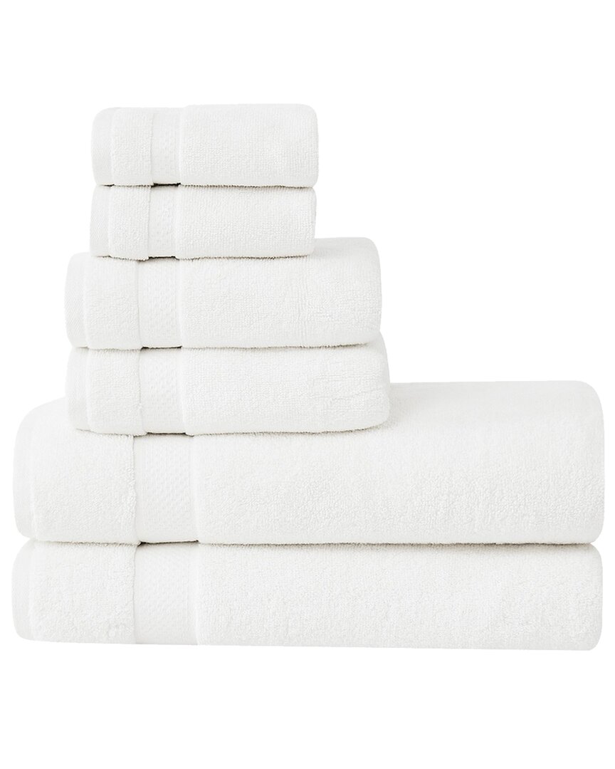 Brooklyn Loom Super Soft 6 Piece Bath Sheet Set- W