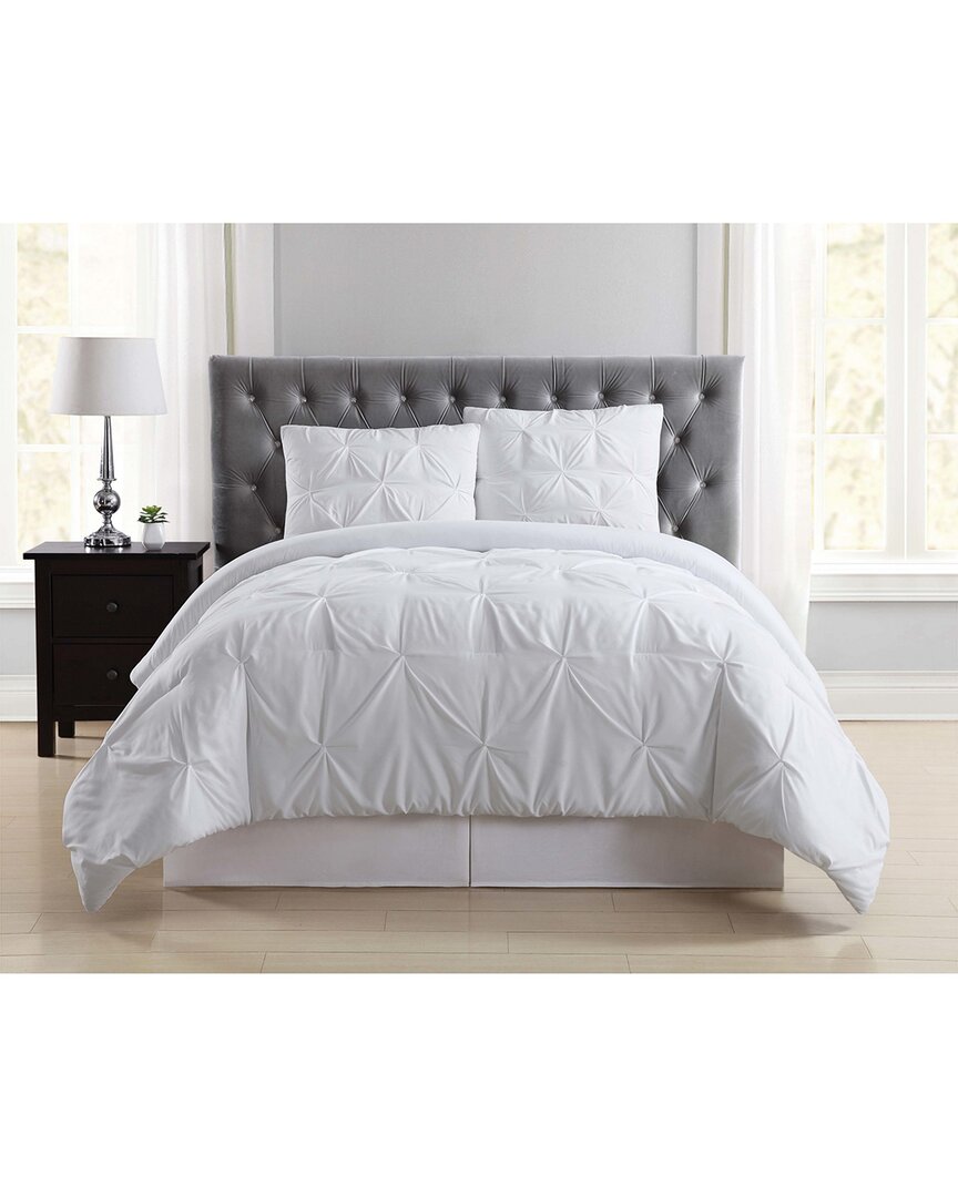 Truly Soft Everyday Pleated Removeable Cover Comforter Set