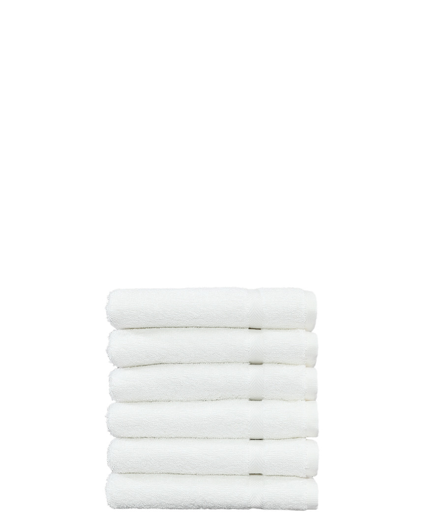 Linum Home Textiles Denzi Set Of 6 Washcloths