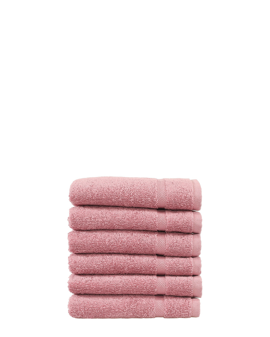Linum Home Textiles Denzi Set Of 6 Washcloths
