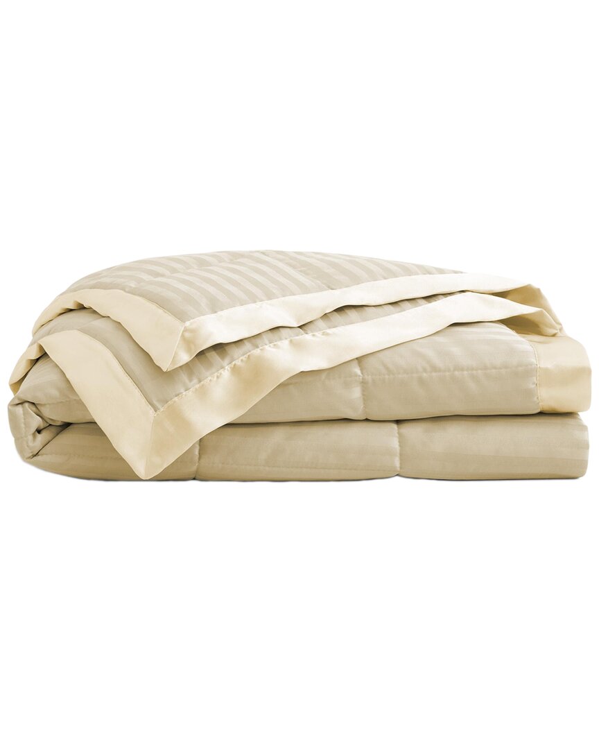Unikome All Seasons Down Alternative Bed Blanket With Satin Trim