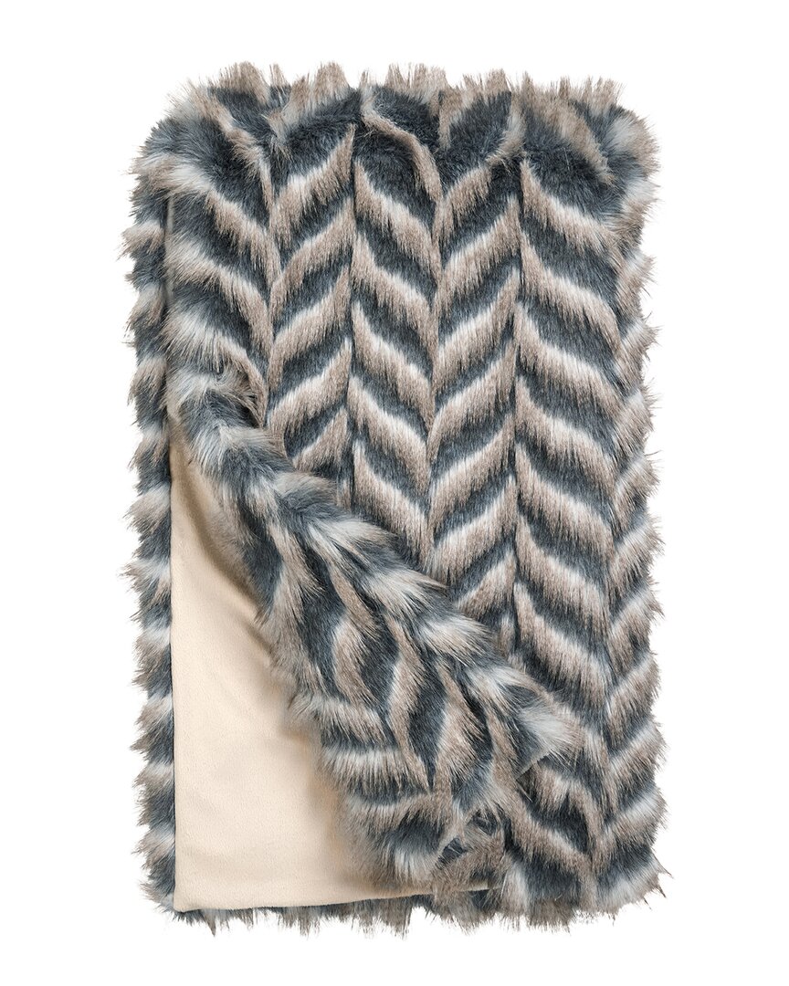 Donna Salyers Fabulous-furs Donna Salyers' Fabulous-furs Signature Series Chevron Throw