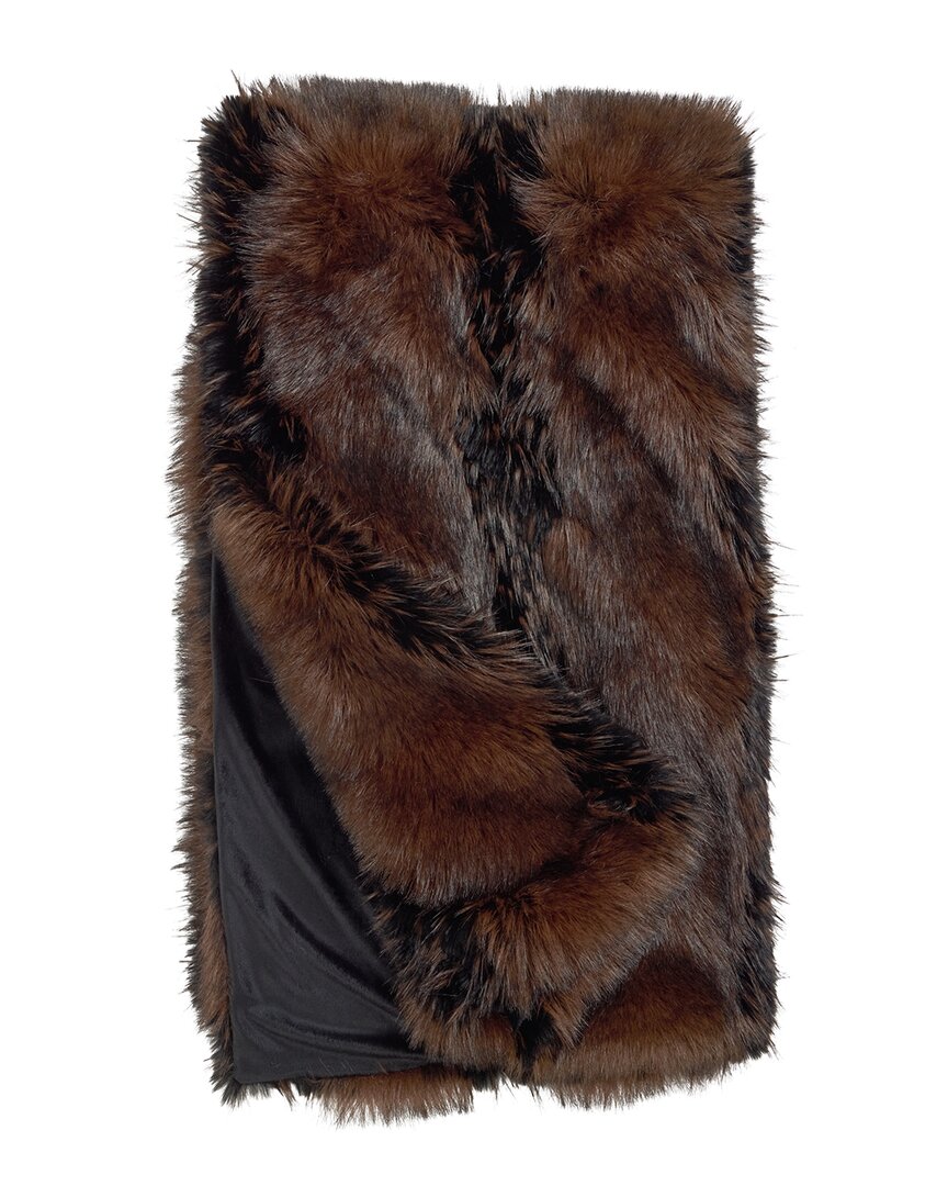 Donna Salyers Fabulous-furs Donna Salyers' Fabulous-furs Limited Edition Faux Fox Throw